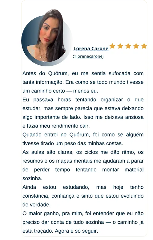depoimento - lorena carone