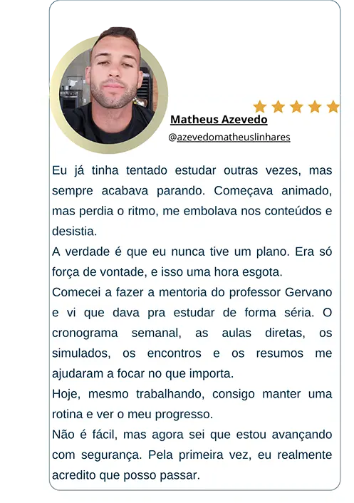 depoimento - matheus azevedo